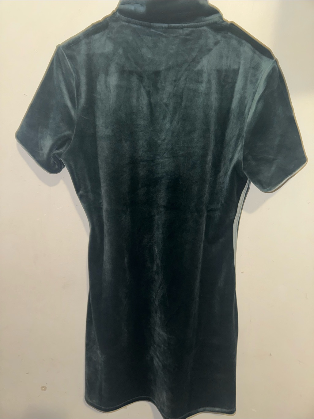 Sergio Tacchini Velour Mini Bodycon Dress — image 3 of 8